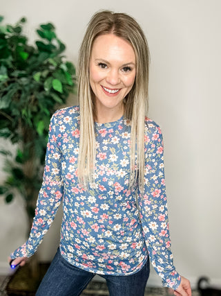 Sweet Meadow Mesh Top