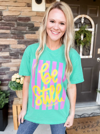 Be Still Tee | Faith-Based Boutique Graphic Tee for Women