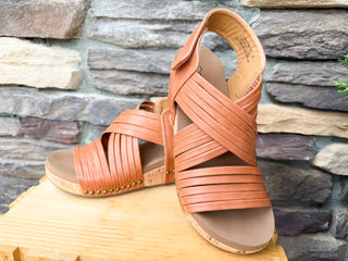 Good For You Tan Corky Wedge