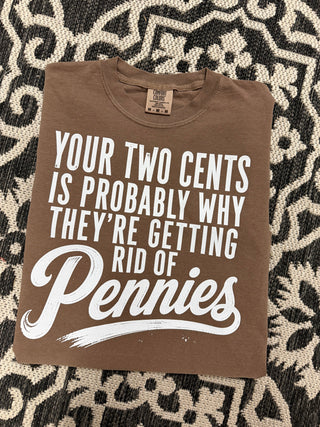 Pennies Tee