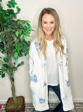 Baby Blue Bloom Cloud Cardi