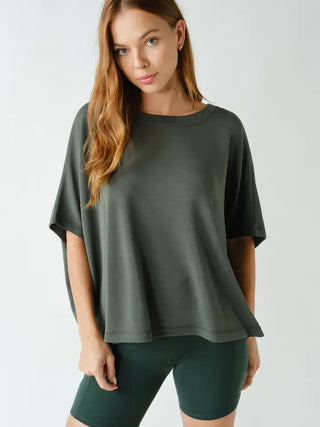 Laguna Boatneck Top - Sycamore