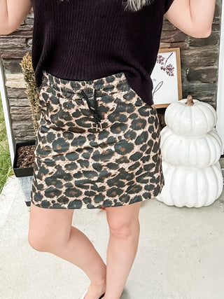 Leopard Skirt