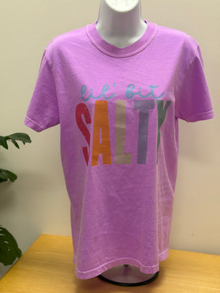 Lil Bit SALTY Tee | Comfort Colors Tee