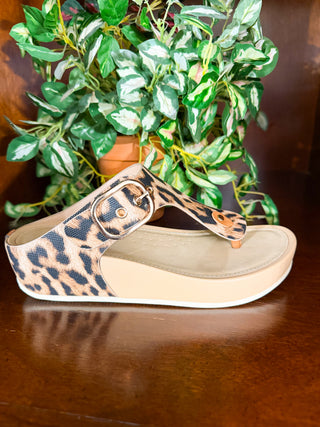 Rhodes Sandals - Leopard