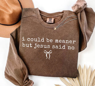 Jesus said no - sweatshirt