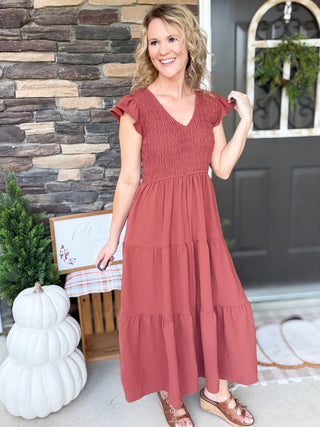 Rusty Rose Dress