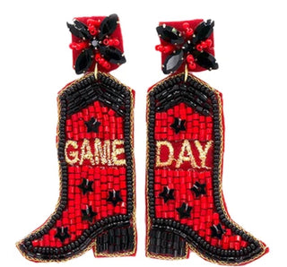 Game Day Boot Earring
