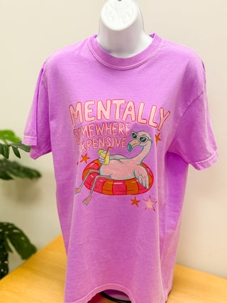 Somewhere Expensive | Comfort Colors Tee