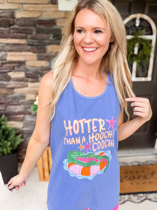 Hotter Than A Hoochie Coochie Tank | Trendy Country Boutique Tank