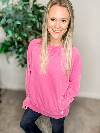 Hot Pink Pullover
