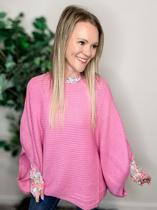 Playful Poncho - Pink