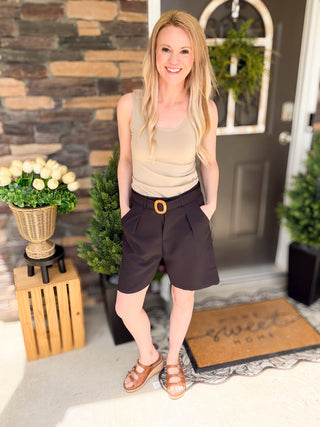 Boss Babe Shorts - Black