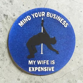 Mind Your Business Freshie | Funny Handmade Car Air Freshener