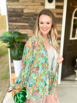 Safari Heat Pleated Set