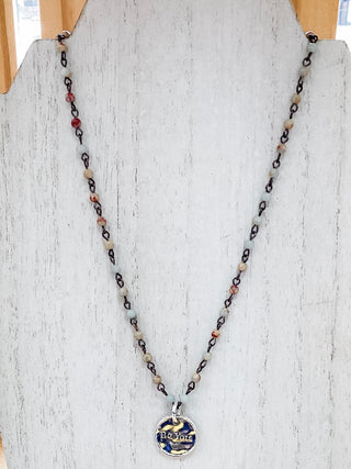 Be You - Silver Necklace