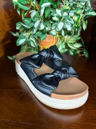 Cosmos Sandal- Black (PREORDER)
