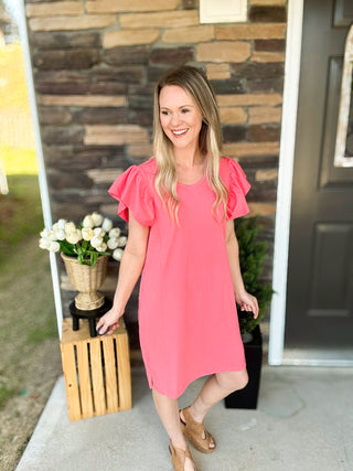 Coral Crush Dress