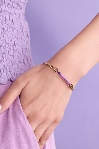 Crayola Purple Crayon Tension Bangle
