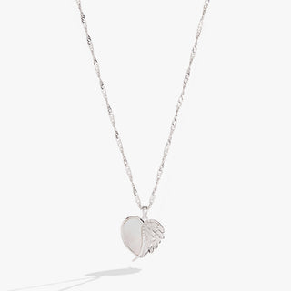 Wings of Protection Charm Necklace