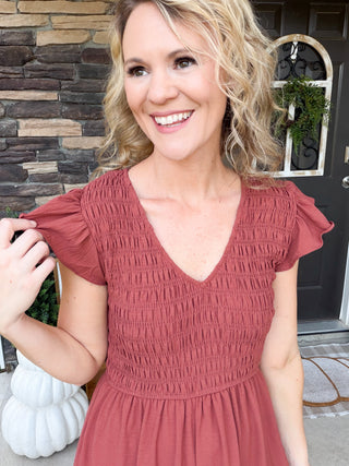 Rusty Rose Dress