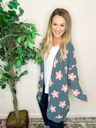 Midnight Bloom Cloud Cardi