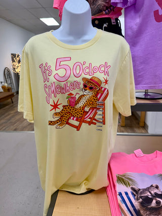 5:00 Somewhere Graphic Tee