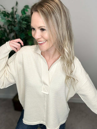 Sunday Brunch Polo - Oatmeal