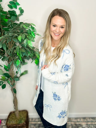 Baby Blue Bloom Cloud Cardi
