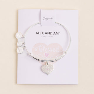 'Blessed Mama' Charm Bangle