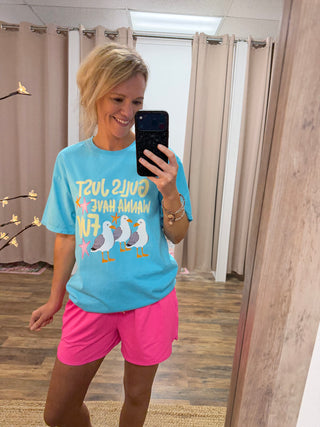 Gulls Just Wanna Have Fun Tee