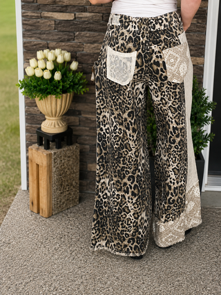 Sand Leopard Pants