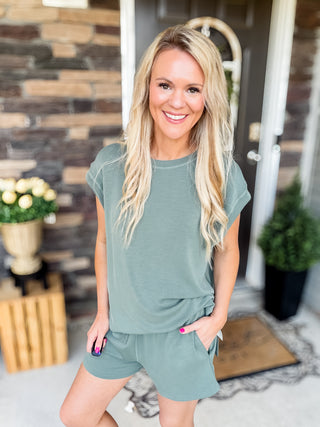 Evergreen Ease Set | Comfy Women’s Boutique Matching Set