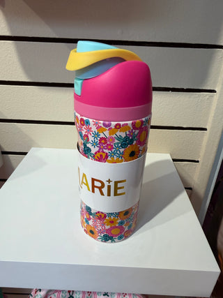 Kids Bold Floral Water Bottle