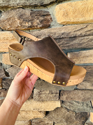 Corkys Chocolate Smooth Wedge