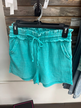 DOORBUSTER SHORTS - Teal