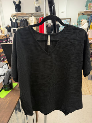 DOORBUSTER TOP - Black