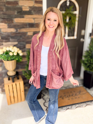 Ember Drift Cardi