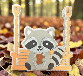 Swinging Raccoon Freshie