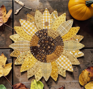 Patchwork Sunflower Freshie
