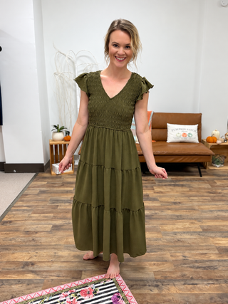 Olive Dress