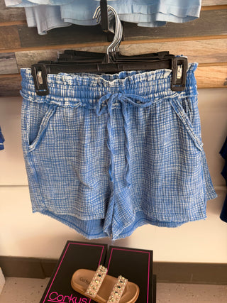 DOORBUSTER SHORTS - Blue