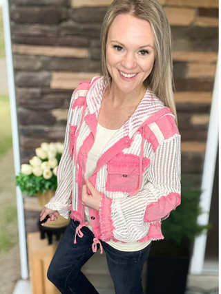 POL Pink Electric Jacket