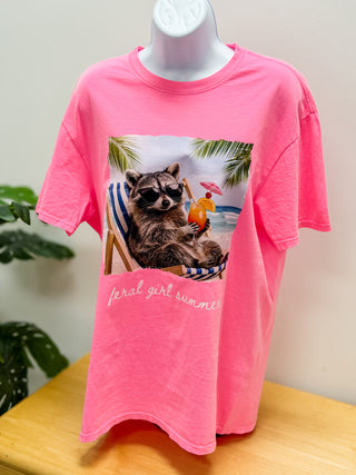 Feral Girl Summer | Comfort Colors Tee