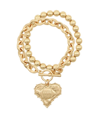 Football Bracelet