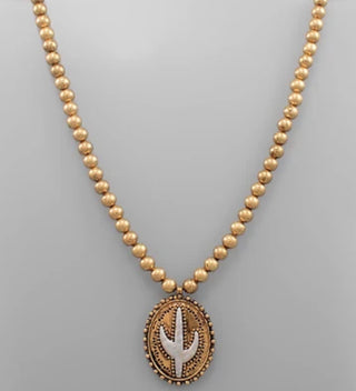 Cactus Necklace