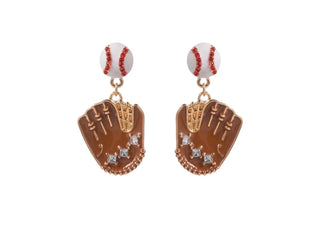 Baseball Glove Earring