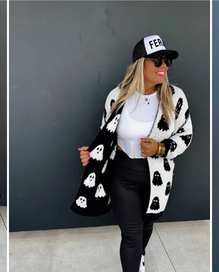 Ghost Cardigan Reversible - DEPOSIT