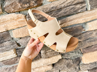 Taupe Corkys Cut It Out