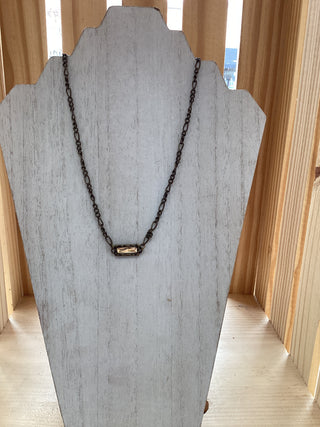 Rustic Bar Necklace